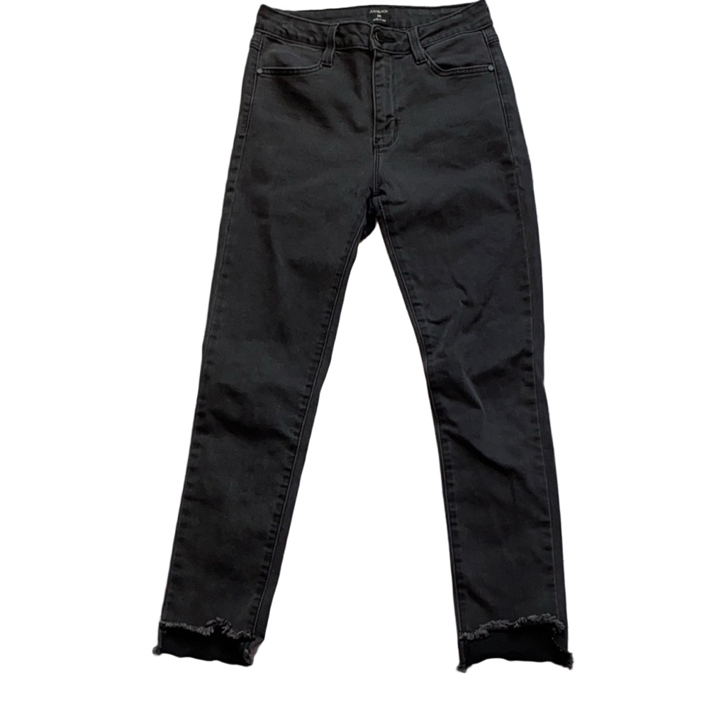 Just Black Women's Ankle Jeans - Black